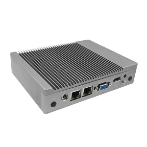 OEM Mini PC NUC G J1900 8GB 2LAN OS WIN10 Dual LAN 2 Display CE Fanless Embedded Industrial Mini PC