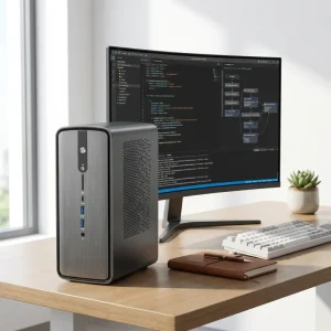 OEM ODM Factory AMD Ryzen AI MAX+ PRO 395 Mini PC 126 TOPS High Performance Workstation for IT Solutions