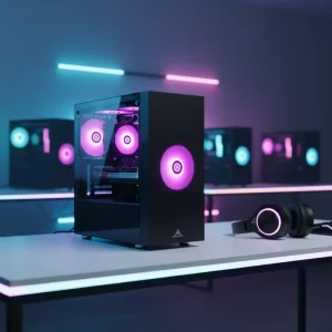 OEM ODM Gaming Computer Cases I9 13900K 64GB DDR4 2TB SSD RGB Cooling Fans