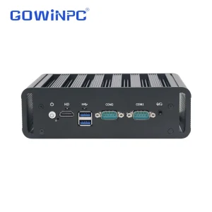OEM/ODM Intel N100 5 Port 2.5G LAN Mini PC Fanless Industrial Computer Support Windows 11/Linux with 3-Year Warranty
