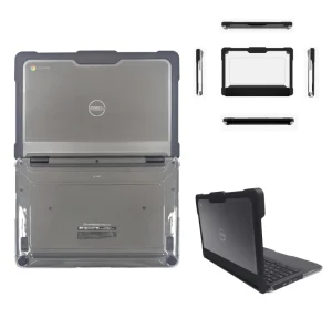 OEM ODM Rugged Protective Hard Shell Sleeve Custom Laptop Cover Case for Dell Chromebook 3100/3110 Clamshell (180 Degree)