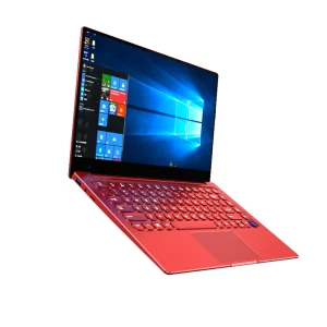 OEM Red Metal Laptop LCD 14 Inch Brand New Laptops Portable Pink Laptop for Business