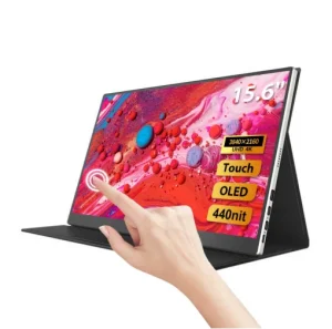 OLED 4K Portable Monitor Full HD Display VGA LCD OLED 15.6 Inch Touchscreen for Gaming