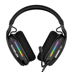 ONIKUMA X12 Gaming Headphones for Pro Gamers RGB Light Gaming Earphone Wired Headset Over Ear Headphones With Mic
