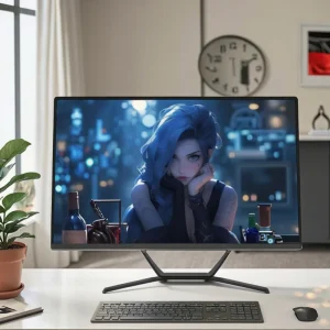 Office All in One Computer 23.8 Inch 16+512GB 1920×1080 75HZ AIO PC Business