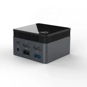 Office Mini PC Jasper Lake N5105 Dual H-D WIFI Win10 RJ45 Port Desktop Pocket Computer with Fan