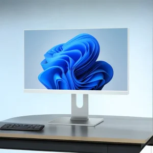 Office Use Desktop AIO PC Ultra-thin 23.8 Inch Core I3/I5/I7 AMD Processor DDR4 SSD 512GB All-in-one Computer China Factory