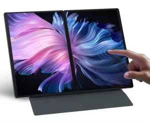 Original Factory Intel N95 14″+14″ 2240*1440 16/32GB RAM Dual Touch Screen Notebook Computer