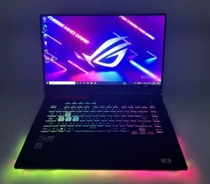 Original Used US Laptop Rog Strix G513 R9 5th Gen RTX3060 Intel 144hz Gaming Laptop Windows 10 RGB Keyboard