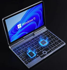 P8 N100 Mini Gaming Laptop Alder Lake N100 8 Touch Screen 12GB DDR5 Win11 Notebook Yoga Tablet PC Personal Home