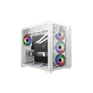 PC POWER ICEBERG BK ATX/Micro-ATX Gaming Desktop Computer Case