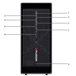 Pc Super Fusion X3 8000 Tower Workstation I7 14700 20C 2.1G 16 Core 16G Memory Graphics Workstation