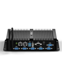 Popular SmallPC Industrial Fanless Mini PC i7-8550U DDR4 RAM 4*USB3.0 2* 2* 6*RS232 Desktop Computer US EU AU