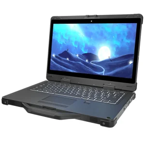 Portable 15.6 Inch Industrial Rugged Laptop Notebook Computer PC 5G Intel I5/i7 Win10/11 NFC 700 Nits with Serial Port