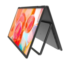 Portable Display 15.6 Inch 1080P Super Thin Foldable Dual Screen LCD Monitor Touchscreen for Gaming Laptop Pad Smart Phone