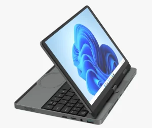 Portable Laptop 10.5 Inch 360 Degree Rotation Win11 Pro Intel N150 Lightweight Mini Laptop Face Recognition