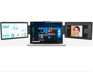 Portable Triple Monitor IPS Triple Portable Monitor for Laptop Screen Extender Portable Game Display
