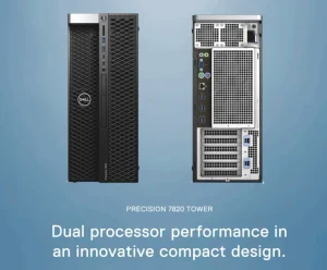 Precision T7820 T7920 Used Desktop Workstation Xeon Gold Silver Processor 16GB 32GB 64GB DDR4 Memory for Computer Rendering 3D