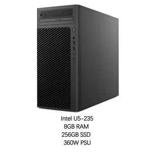 Pro Max T2 Business Desktop U5-235 8GB RAM 256GB SSD Windows 11 Computer Tower Workstation for Cad Industrial Design