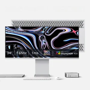 Professional Aluminum 27 Inch 4K IPS Desktop Computer Monitor Retina Display Adjustable Stand PC Monitor LCD Monitors for Coding
