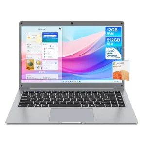 Professional Laptop Computer 14 Inch 1366×768 Win10 Celeron N4000 CPU Gaming Laptop High Performance