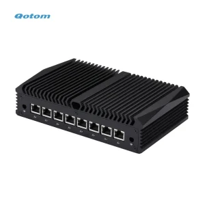 Q30831GE Network Routing Security Mini PC Core I3 8130U 8 Gigabit Intel LAN Ports RS232 Storage Expansion