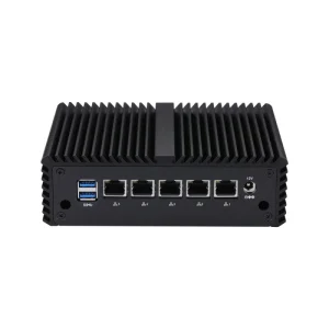 Qotom 12th Gen Celeron J6412 3 Display Port Desktop Computer 5 I226 V 2.5 Gigabit LAN Soft Routing LAN Firewall Server Mini PCs