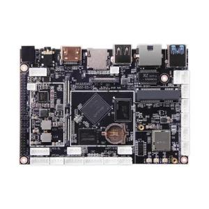 Quad-Core ARM Cortex-A55 1.8GHz RK3566 SOM Ubuntu Linux OS Industrial Fanless Mini PC All-in-One Touch Machine Development