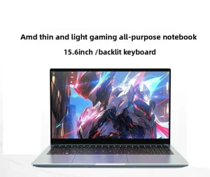 R3 15.6INCH Quad Core AMD Gaming Laptop with DDR4 RAM SSD English Keyboard US UK Plug Compatibility Custom