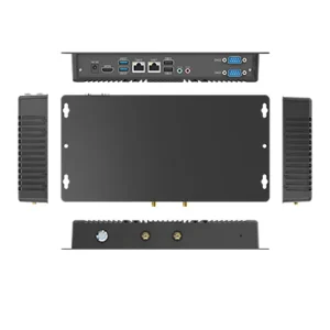 RK3568 Embedded Fanless Industrial Mini PC with 8 USB Ports Android OS 4K Display for IoT and Automation Projects