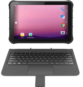 RT12A 12.2 Inch 5G WiFi 6 Industrial Rugged Tablet Android N4680 8GB+128GB 1D 2D Scanning 2 in 1 Laptop for Industrial Automation
