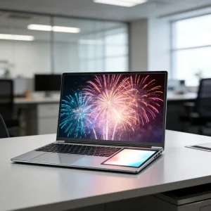 游戏笔记本电脑 RTX 15.6英寸 触摸屏 8GB DDR4 128GB Windows 11