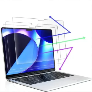 Removable Anti Blue Light Double sided Matte Anti Glare HD Clear Ultra thin 3 layer 2H Hardness TUV Screen Protector