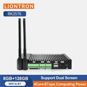 Rockchip RK3576 Arm Development Board 8GB 128GB Mini PC High Performance AI WiFi SBC for IOT Smart POS Terminal Board
