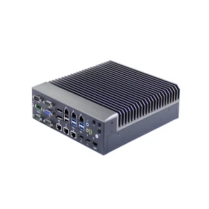 Rugged Fanless Industrial PC 6 LAN Ports 4K Display RS232 485 Watchdog Industrial PC for Machine Vision Applications