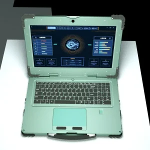 Rugged Laptop 15.6″ Intel I7-8750H Barebone 6cores 12threads 9MB Industrial Engineering Laptop PC