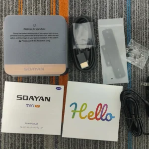SOAYAN N1 N95 Mini PC with Intel Alder Lake 4K HDMI Windows 11 Pro for Educational Office