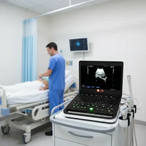 SUN-800C Medical Ultrasonic Diagnostic Instrument Laptop Ecograph Human Pregnancy BW PW Ultrasound Machine
