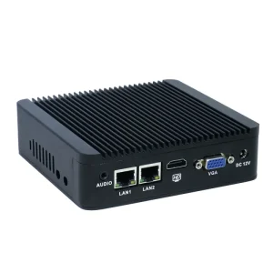 Sample Fanless Mini Computer Intel J1900 Quad Core Dual Lan 2 COM 4 USB Desktop Pc for windows 10