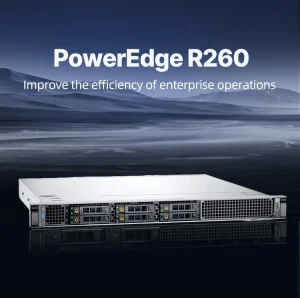 Shared Database Server R260 2U Rack Server with Xeon Processor 16GB DDR4 Memory SSD HDD Used ERP File Hosting Desktop
