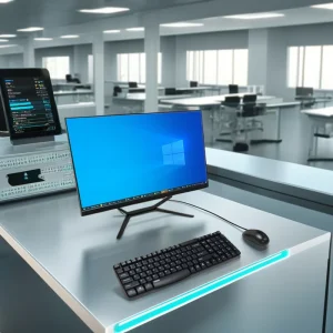 Sharerdp All in One 4K 23.8 Inch LCD Display Computer Without CPU H510 10th 11th Generation Core I3 I5 I7 Monoblock Business PC