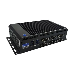 Sharevdi OEM Industrial Mini PC Fanless 6COM 2HD-MI 2LAN Pentium 4405U Core I3 I5 I7 Din Rail Embedded DDR3 Mini PC AU EU