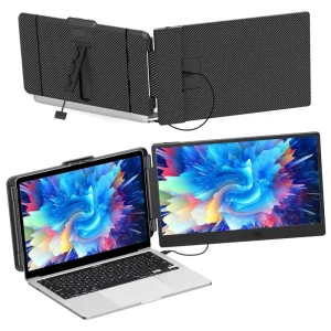 Slim 14″ IPS 1080P Plug and Play Ultra Thin Dual Laptop Triple Extended Screen Extender Laptop