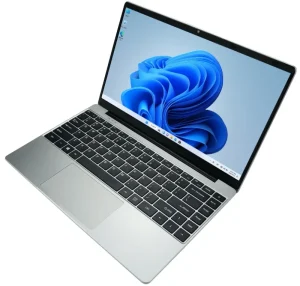 Slim 14.1″ Inch Laptop with 8GB RAM and 128GB SSD IPS Display English US Plug Windows 11 Pro for Students