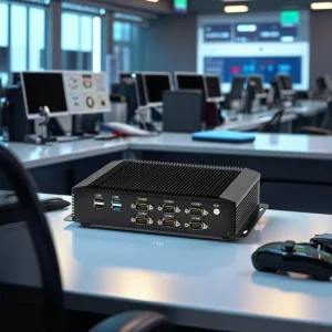 Small Desktop Industrial Computer Intel Core I5 I7 4200U 4650U 6*COM RS485 8GB DDR3 Memory Win 7 8 10 Linux OS Mini PC