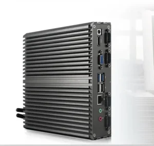 Small Embedded Low power BOX IPC Industrial Computer High Temperature Mute 6COM with 6 COM 7 USB 2 LAN Fanless Mini PC