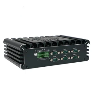 Small Industrial Mini PC with Core I3 1115G4 3 LAN 6 COM GPIO 2*HD 6*USB 3*Fan New Inventory US EU Plug