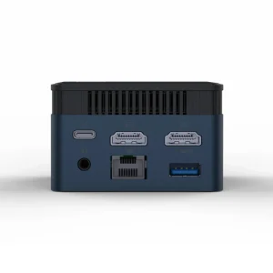 Small Mini PC N100 Processor Dual 4K Display Portable NUC Onboard 12GB DDR5 4800MHz 1TB SSD 12V DC In Fan Mini PC
