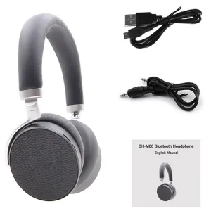 Smart Anc Wireless Headphones Sports Active Noise Cancellation Over Ear Bt Headphone with Usb-c Charging