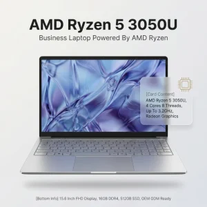 Student Laptop Notebook Computer AMD Ryzen 5 Portable Office Education Business Brand New Oem Odm Factory Supply